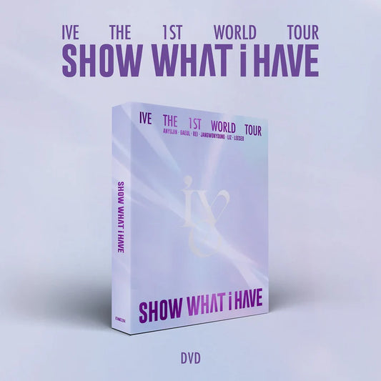 (PRE-ORDER) IVE - SHOW WHAT I HAVE THE 1ST WORLD TOUR [DVD VER.]