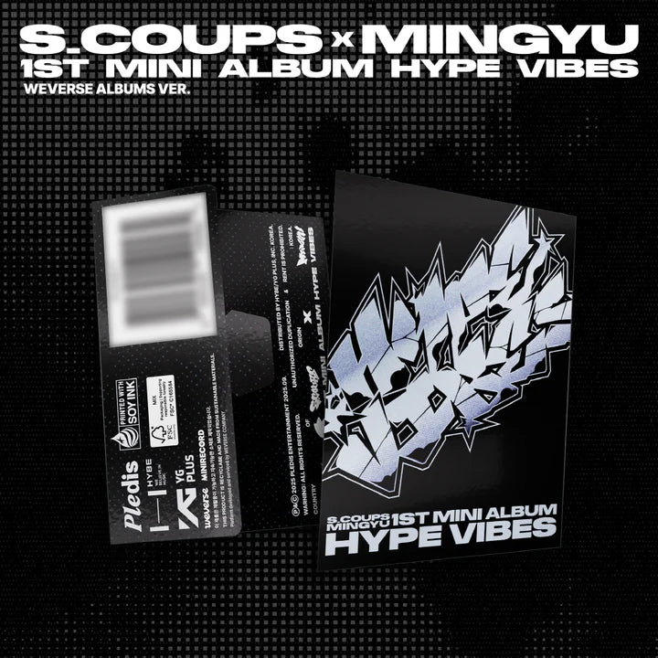 S.COUPS X MINGYU (SEVENTEEN) - HYPE VIBES 1ST MINI ALBUM [WEVERSE ALBUM VER.]