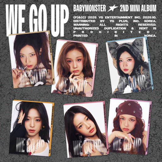 BABYMONSTER - WE GO UP 2ND MINI ALBUM [PATTERN VER.]