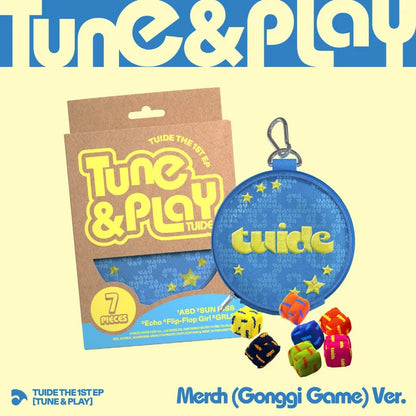 TUIDE - TUNE & PLAY 1ST EP ALBUM [GONGGI GAME VER.]