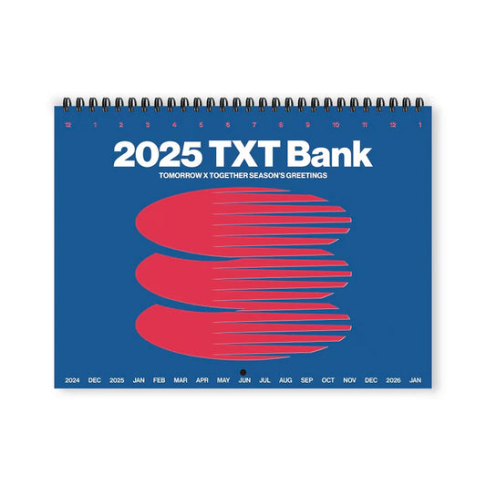 TOMORROW X TOGHETER (TXT) - 2025 SEASON'S GREETINGS WALL CALENDAR [TXT BANK] (Copia)