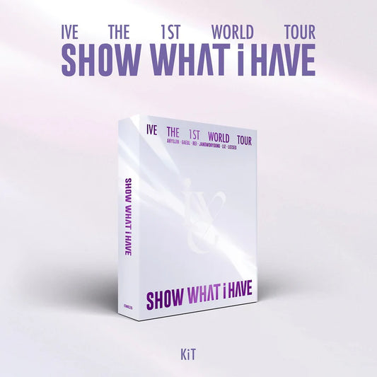 (PRE-ORDER) IVE - SHOW WHAT I HAVE THE 1ST WORLD TOUR [KIT VIDEO VER.]