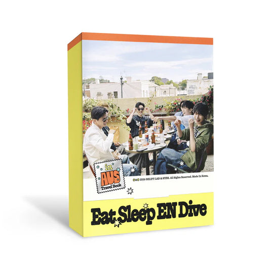 ENHYPEN - EAT SLEEP EN DIVE IN AUS TRAVEL BOOK