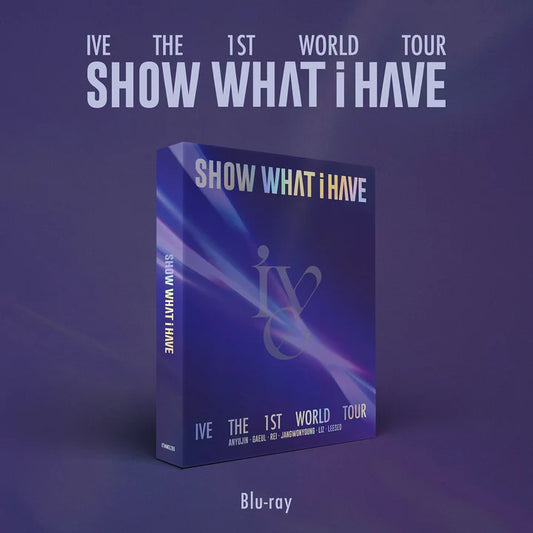 (PRE-ORDER) IVE - SHOW WHAT I HAVE THE 1ST WORLD TOUR [BLU-RAY VER.]