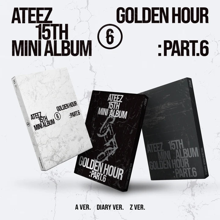 (PRE-ORDER) ATEEZ - GOLDEN HOUR: PART.6 15TH MINI ALBUM