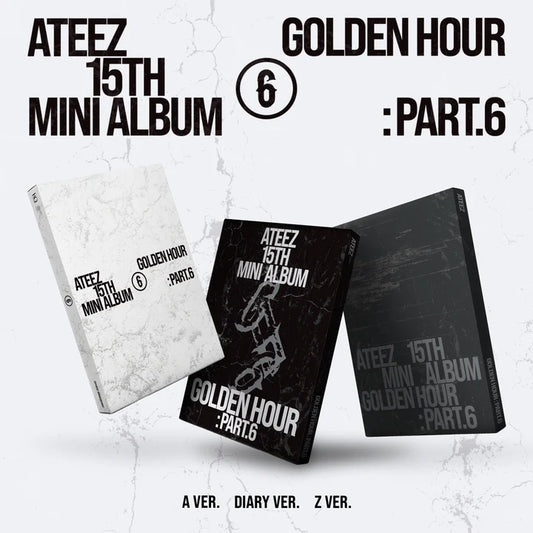 (PRE-ORDER) ATEEZ - GOLDEN HOUR: PART.6 15TH MINI ALBUM
