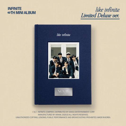 INFINITE - LIKE INFINITE 8º MINI ÁLBUM [VERSIÓN DE LUJO]