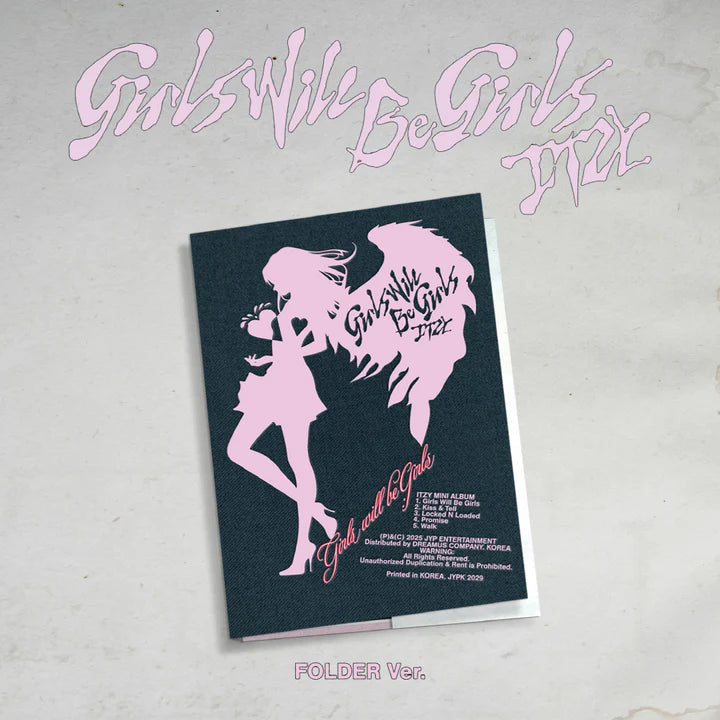 ITZY - GIRLS WILL BE GIRLS ALBUM [FOLDER VER.]