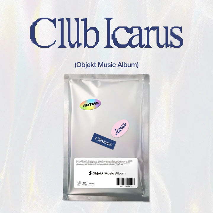 ARTMS - CLUB ICARUS 1ST MINI ALBUM [OBJEKT MUSIC ALBUM VER.]