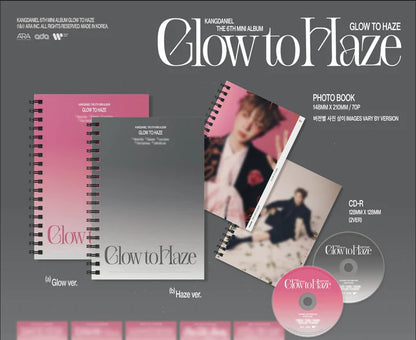 KANG DANIEL - GLOW TO HAZE 6TH MINI ALBUM [PHOTOBOOK VER.]