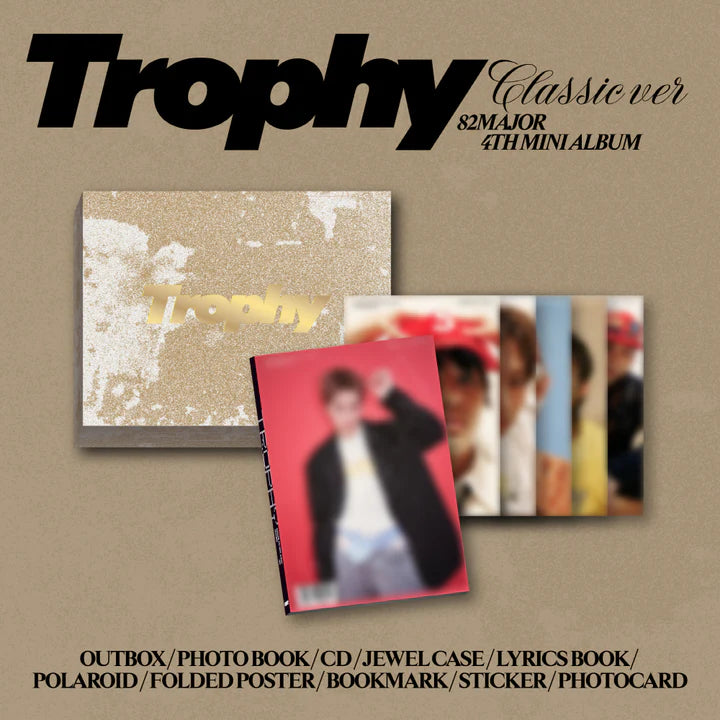82MAJOR - TROPHY 4TH MINI ALBUM [CLASSIC VER]