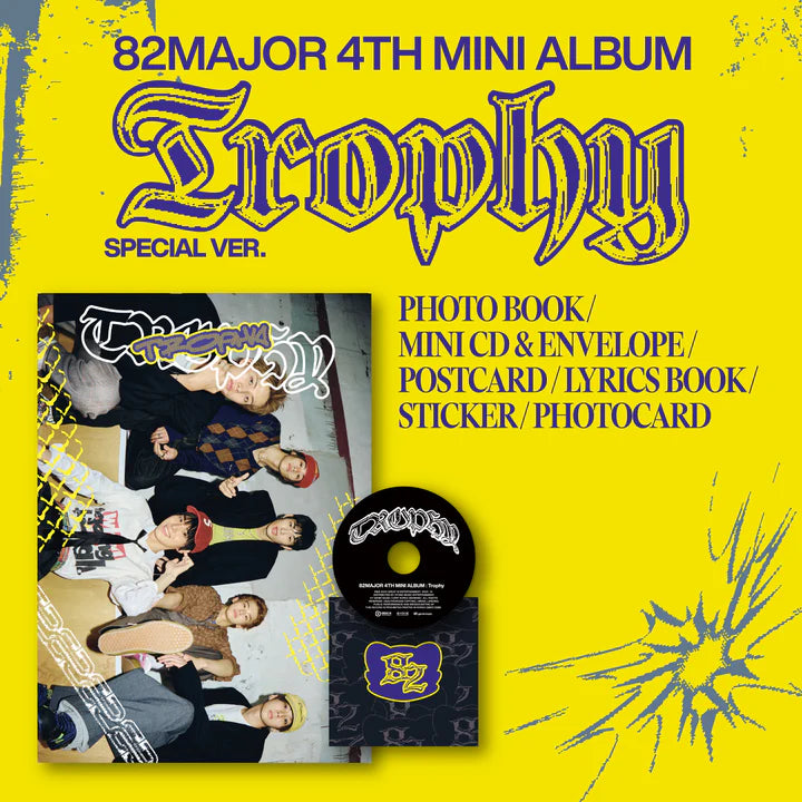 82MAJOR - TROPHY 4TH MINI ALBUM [SPECIAL VER.]