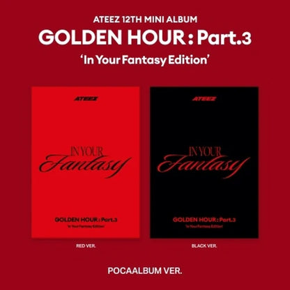 ATEEZ - GOLDEN HOUR: PART.3 IN YOUR FANTASY EDITION 12TH ALBUM [POCAALBUM VER.]