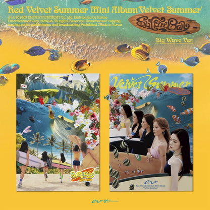 RED VELVET - VELVET SUMMER MINI ALBUM [BIG WAVE VER.]