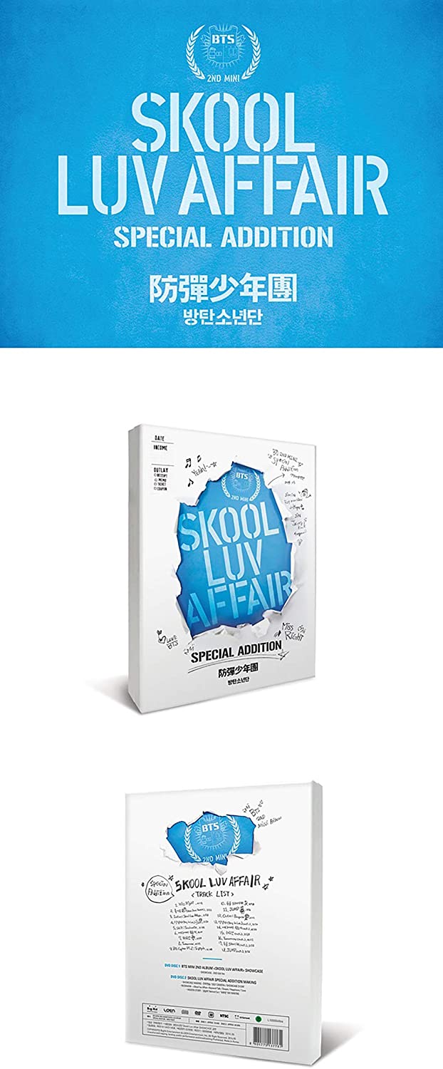 BTS - SKOOL LUV AFFAIR 2ND MINI ALBUM [EDICIÓN ESPECIAL]