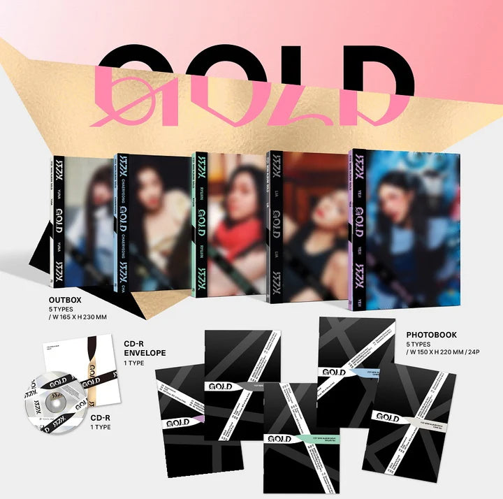 ITZY - GOLD 9TH MINI ALBUM [DIGIPACK VER.]