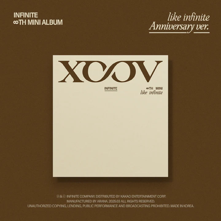 INFINITE - LIKE INFINITE 8TH MINI ALBUM