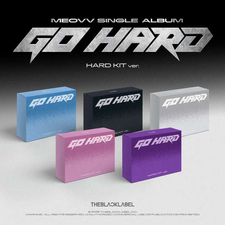(PRE-ORDER) MEOVV - GO HARD SINGLE ALBUM [HARD KIT VER.]