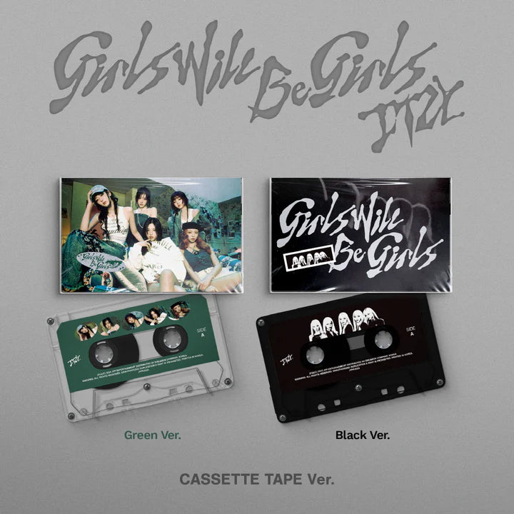 ITZY - GIRLS WILL BE GIRLS ALBUM [CASSETEE TAPE VER.]