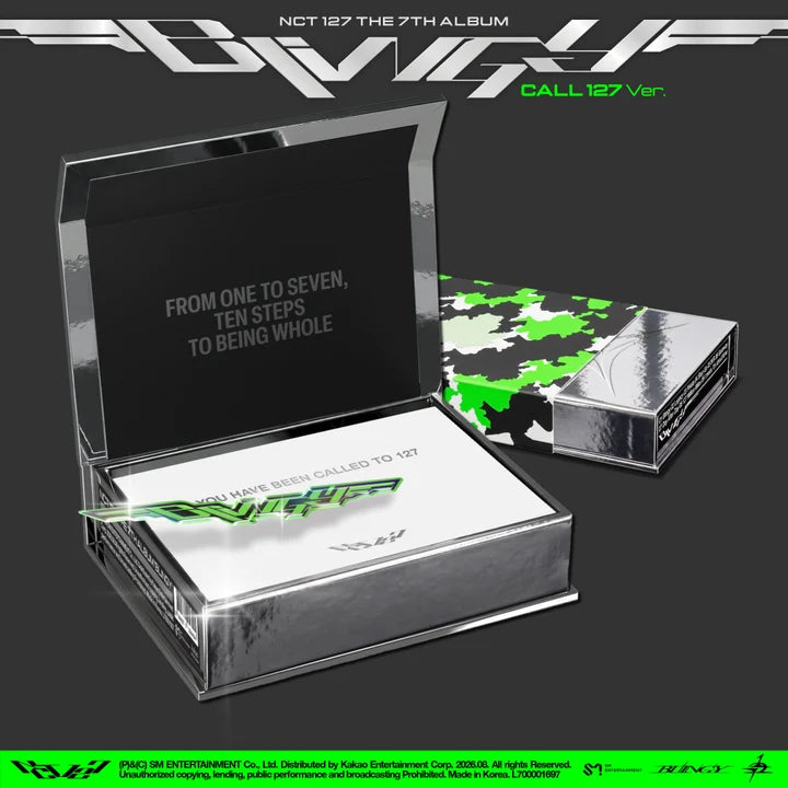 NCT127 - BLINGY 7TH ALBUM [CALL 127 VER.]