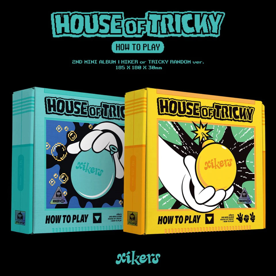 XIKERS - 2ND MINI ALBUM HOUSE OF TRICKY : HOW TO PLAY