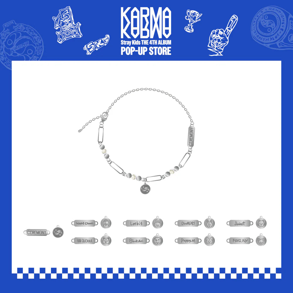 STRAY KIDS - KARMA POP-UP STORE MD SKZOO CEREMONY NECKLACE