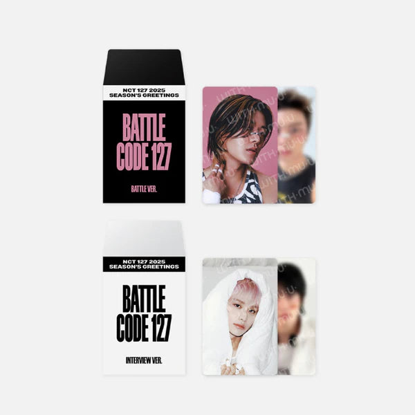 NCT127 - 2025 SEASON'S GREETINGS OFFICIAL MD RANDOM TRADING CARD
