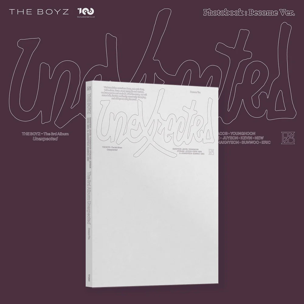 THE BOYZ - UNEXPECTED VOL.3 [PHOTOBOOK VER.]