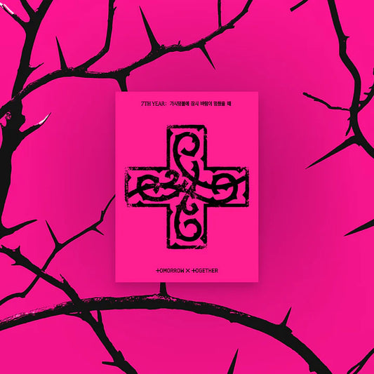 (PRE-ORDER) TOMORROW X TOGETHER (TXT) - 7TH YEAR: A MOMENT OF STILLNESS IN THE THORNS 8TH MINI ALBUM [PPULBATU VERSION WEVERSE ALBUM]