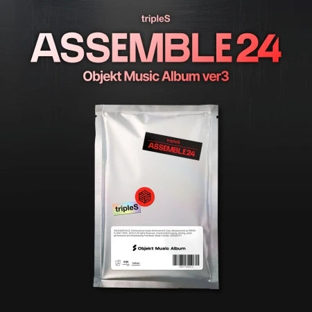 TRIPLES - ASSEMBLE24 1ST ALBUM [OBJEKT MUSIC ALBUM VER.3]