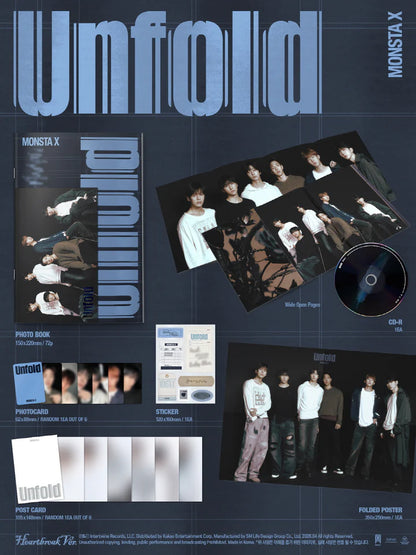 MONSTAX - UNFOLD ÁLBUM DE ESTUDIO ESTADOUNIDENSE