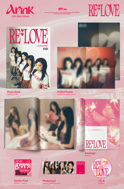 APINK - RE : LOVE 11TH MINI ALBUM