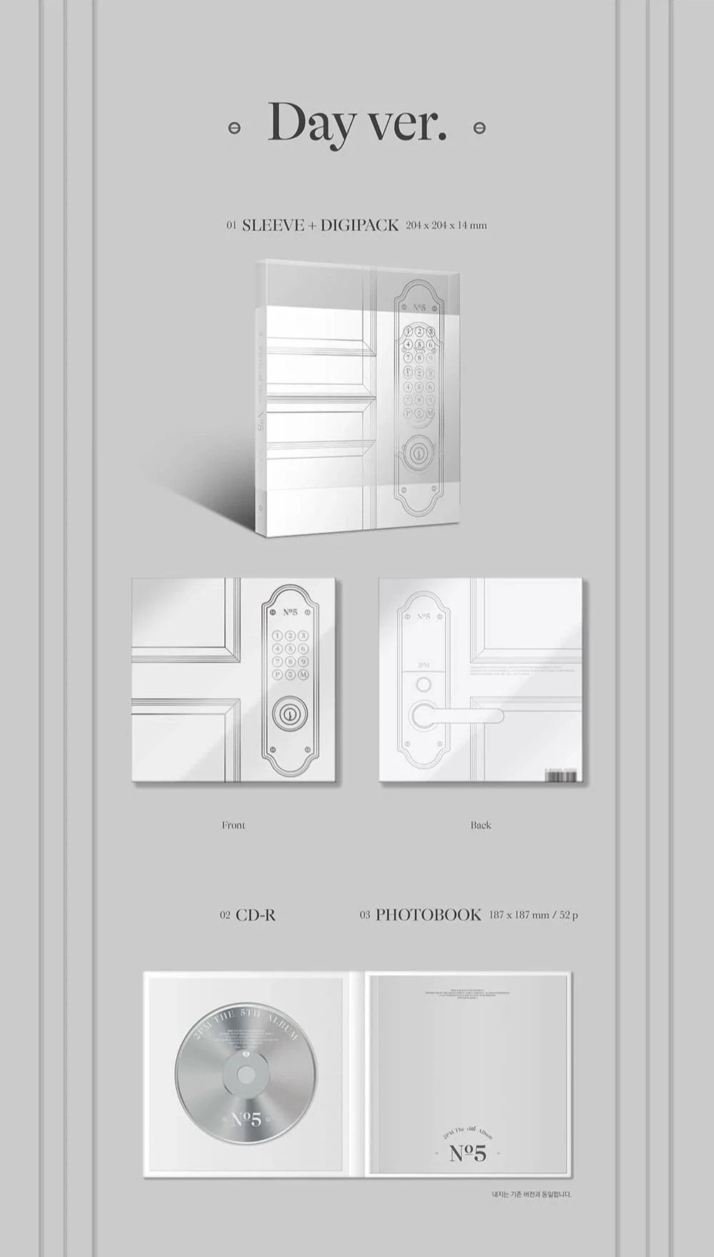 2PM - REDESIGNED 5TH ALBUM