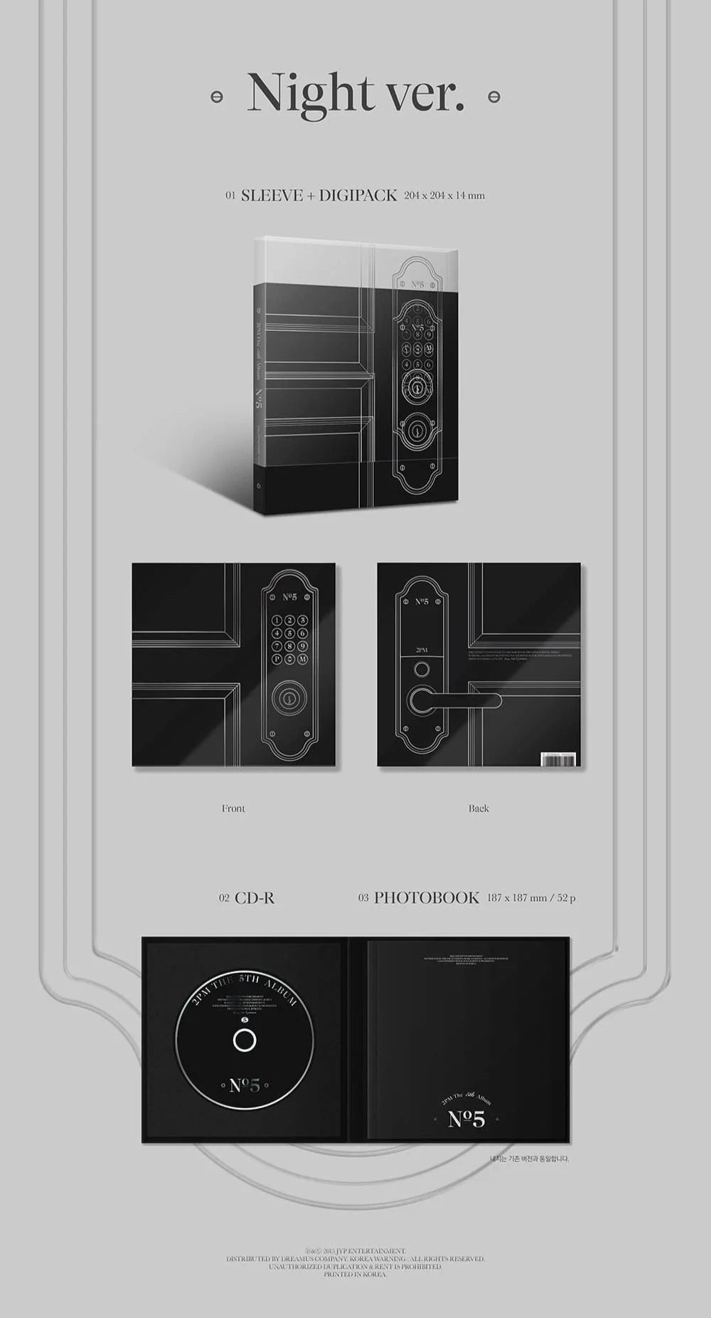 2PM - REDESIGNED 5TH ALBUM