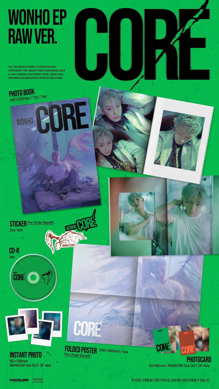 WONHO - CORE EP ALBUM