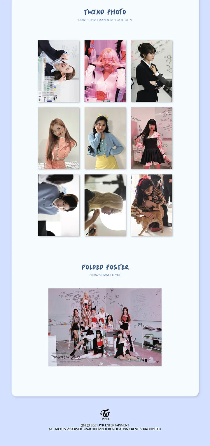 TWICE - FORMULA OF LOVE:O+T=<3 ALBUM [RESULT FILE VER.]