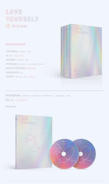BTS - LOVE YOURSELF 結 'ANSWER' 4TH ALBUM
