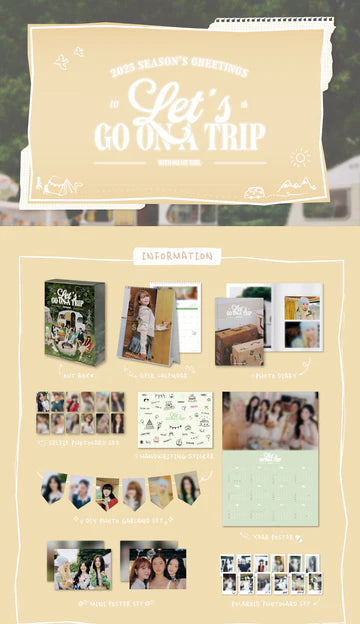 OH MY GIRL - 2025 SEASON'S GREETINGS [LET'S GO ON A TRIP]