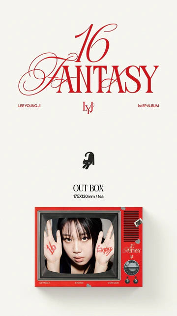 LEE YOUNG JI - 16 FANTASY 1ST EP ALBUM [PHOTOBOOK VER.]