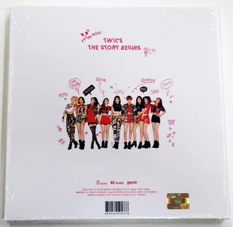 TWICE - THE STORY BEGINS 1ST MINI ALBUM