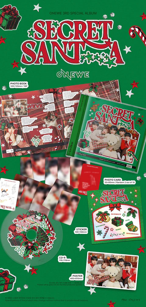 ONEWE - SECRET SANTA 3RD SPECIAL ALBUM