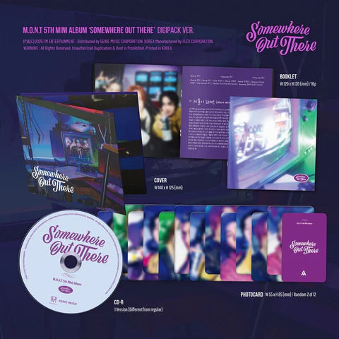 M.O.N.T - SOMEWHERE OUT THERE [DIGIPACK VER.]