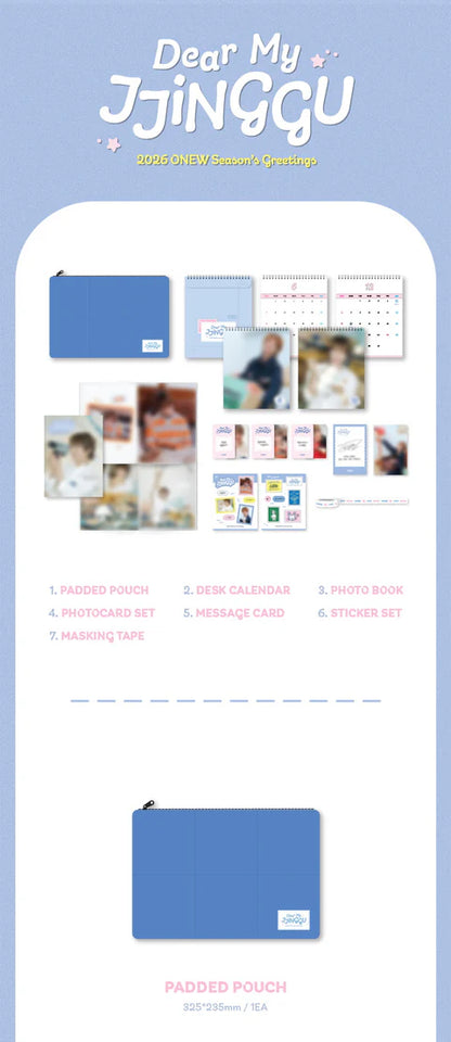 (PRE-ORDER) ONEW (SHINEE) - 2026 SEASON'S GREETINGS [DEAR MY JJINGGU]