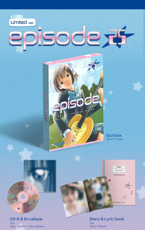 JO YURI - EPISODIO 25 3ER MINI ÁLBUM [EPISODIO: MOMENT VERSIÓN LIMITADA]