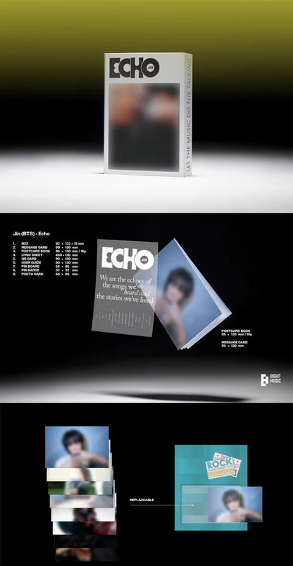JIN (BTS) - ECHO 2ND MINI ALBUM [WEVERSE ALBUM VER.]