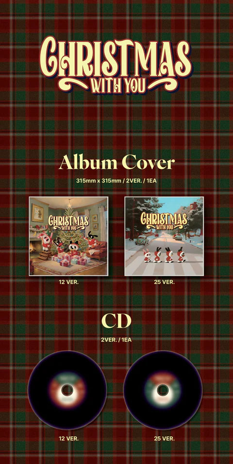 BANG & JUNG & YOO & MOON - CHRISTMAS WITH YOU [CHRISTMAS SPECIAL ALBUM VER.]