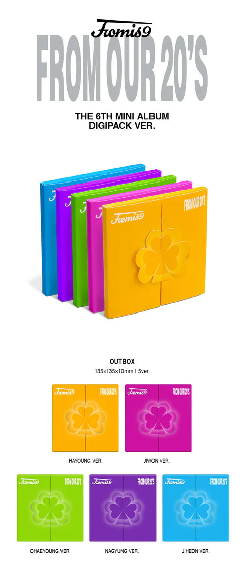 FROMIS_9 - FROM OUT 20' 6TH MINI ALBUM [DIGIPACK VER.]