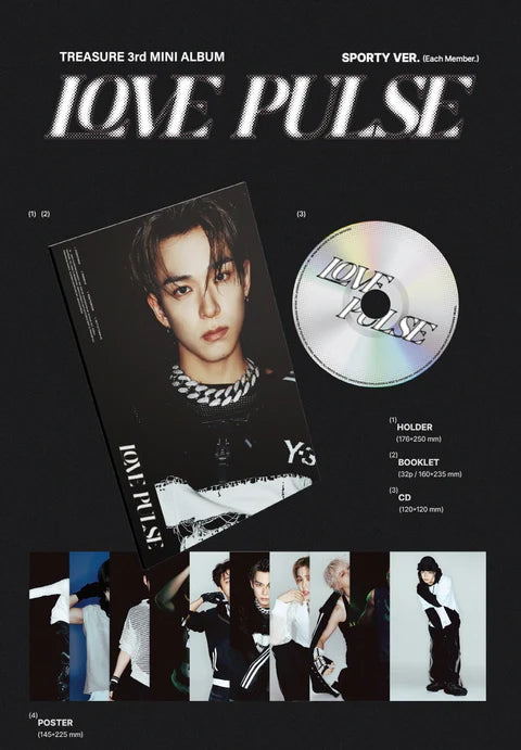 TREASURE - LOVE PULSE 3RD MINI ALBUM [SPORTY VER.]