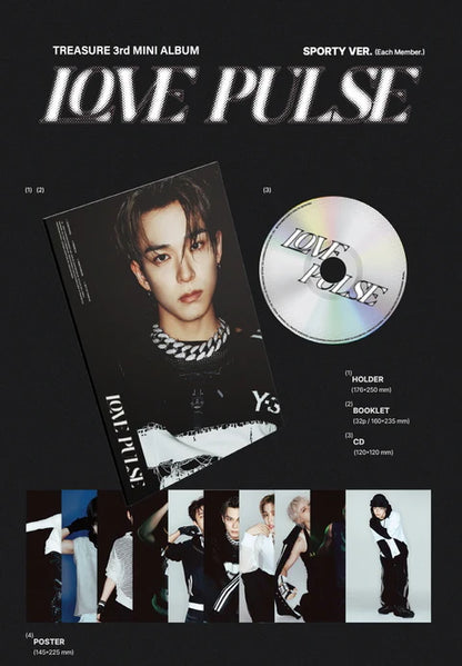 TREASURE - LOVE PULSE 3RD MINI ALBUM [SPORTY VER.]