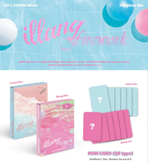 ILY: 1 - ILLANG: FIREWORK 3RD MINI ALBUM [PLATAFORM VER.] RANDOM